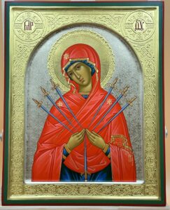 Богородица «Семистрельная» Образец 14 Бузулук